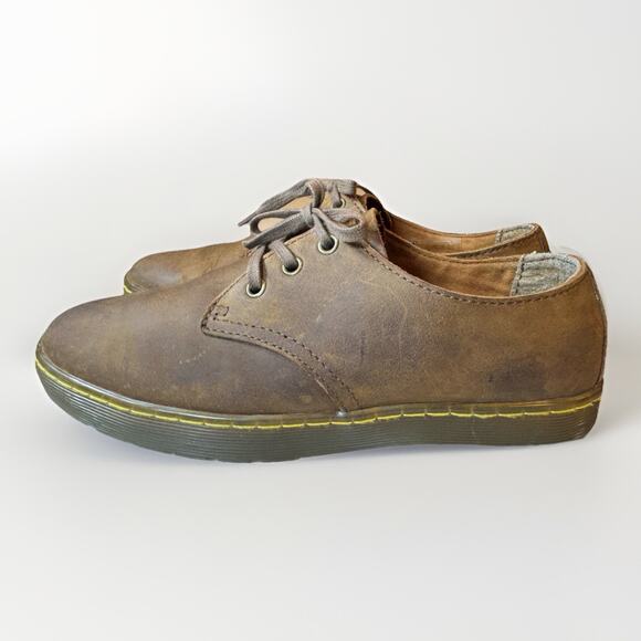Dr. Martens Brown Leather Oxford Shoes Size US Men’s 9/Womens 8 Unisex Lace Up
